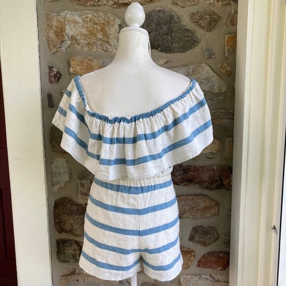 MARA HOFFMAN NOVELTY STRIPE RUFFLE SHORT AND TOP SET MSRP $335.00 Women’s XS - Picture 8 of 12